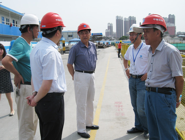 Ministry of Housings Inspection Tour to Shanghai of Security Housing Projects Progress