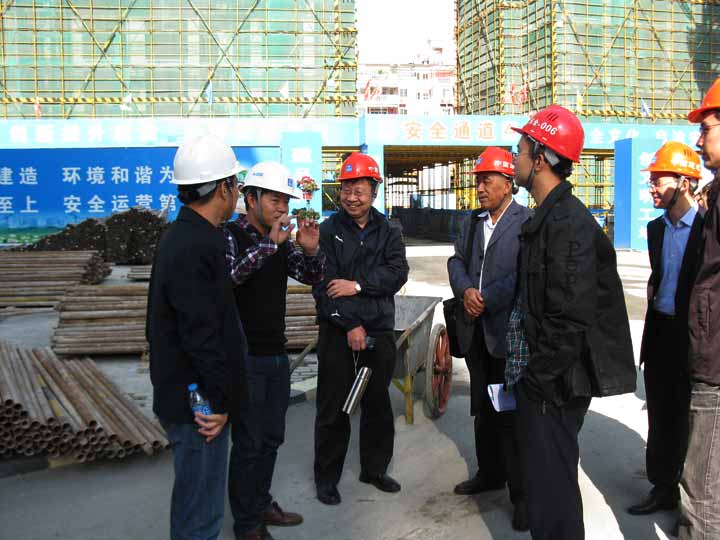 MOHURD’s Patrol Inspection of HPF in Shanghai